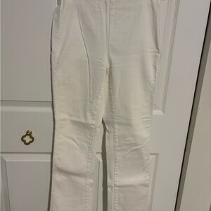 Lilly Pulitzer White Flared Jeans